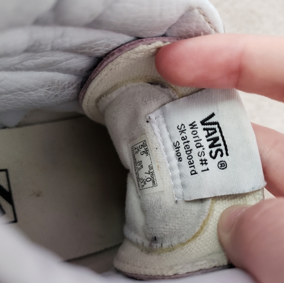 Lavender Van's; Womens size 7 - Picture 3 of 3